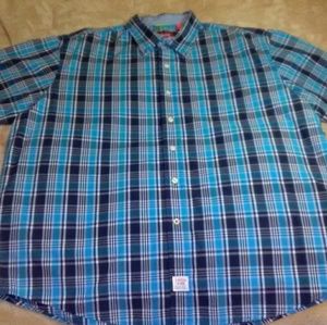 Izod short sleeve button up
